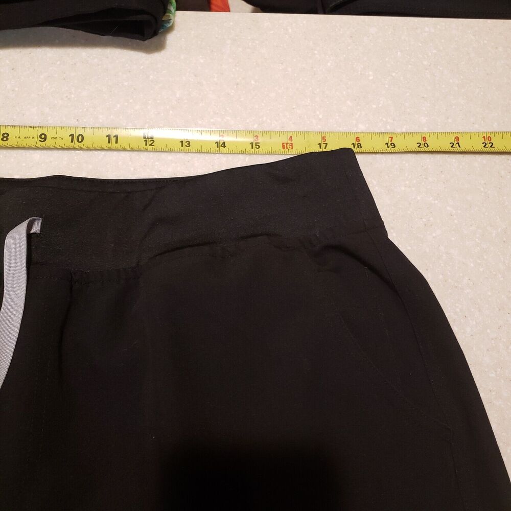 Figs Scrub Pants Men Size 2XL Black Heavy Duty Waistband Joggers Tech Collection - Picture 6 of 13